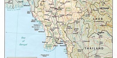 Offline Мјанмар мапа